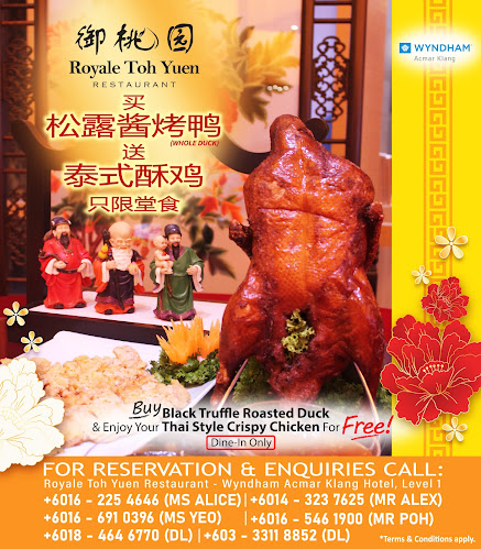 Level 1, Wyndham Acmar Klang hotel, Persiaran Bukit Raja 2/KU1, Bandar Baru Klang, 41150 Klang, Selangor