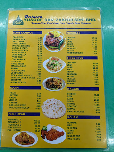 Comentarii opinii despre Restoran Yusoof Dan Zakhir