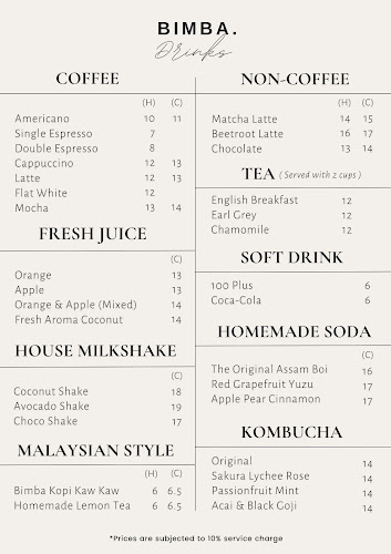 Opinii despre Bimba Cafe SS2 în Petaling Jaya - Gastronomi dan perhotelan