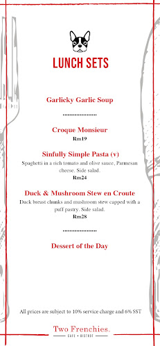 Kafe Bistro Two Frenchies - Gastronomi dan perhotelan