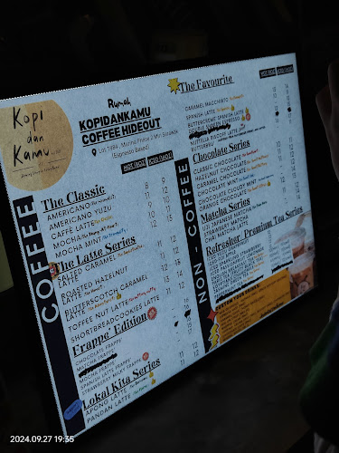 Opinii despre Kopi dan Kamu Miri în Miri - Gastronomi dan perhotelan