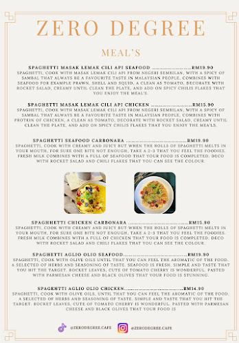 Opinii despre Zero degree cafe în Kuantan - Gastronomi dan perhotelan