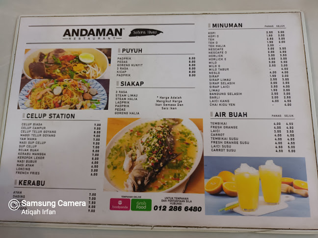 Opinii despre Andaman Restaurant în Shah Alam - Gastronomi dan perhotelan