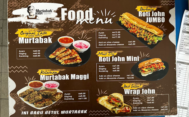 Murtabak Wan Since 1970 - Gastronomi dan perhotelan
