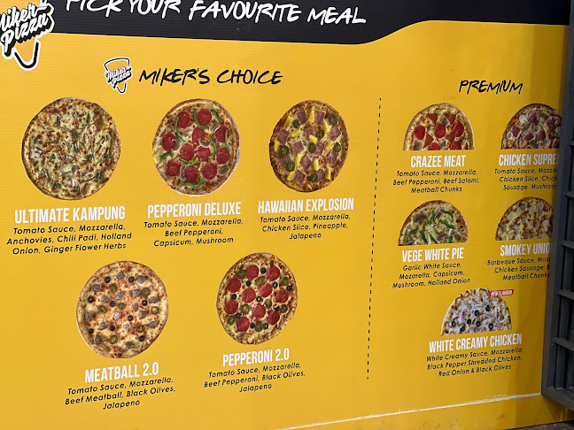 Opinii despre Miker Pizza Medan Sate Kajang în Kajang - Gastronomi dan perhotelan