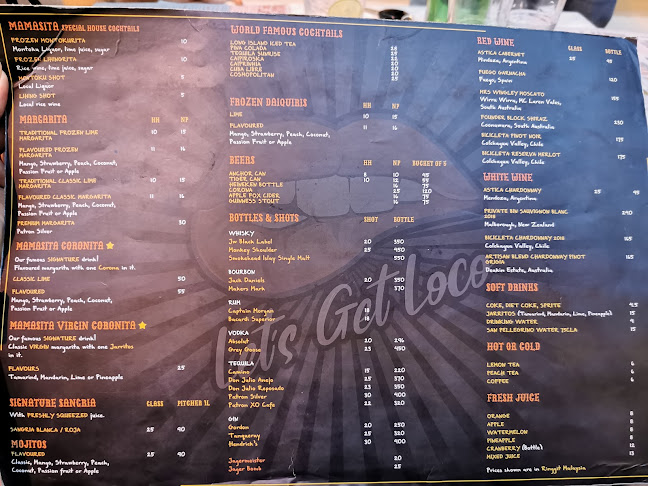 Mamasita Mexican Restaurant & Tapas Bar - Gastronomi dan perhotelan