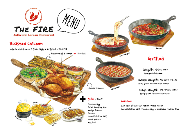 The Fire Korean Restaurant - Gastronomi dan perhotelan