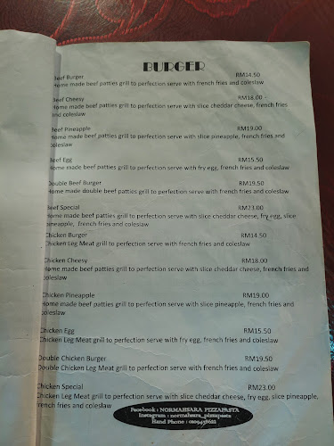 Normahsara Pizza & Pasta - Gastronomi dan perhotelan