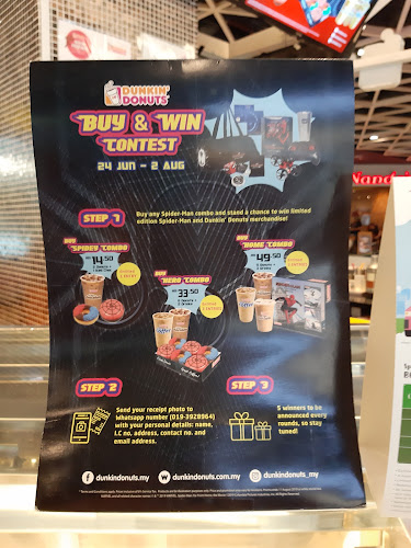 Opinii despre Dunkin Donuts în Kuala Lumpur - Gastronomi dan perhotelan