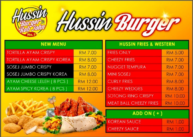 Opinii despre Hussin burgers & roti john - hulu langat în Hulu Langat - Gastronomi dan perhotelan