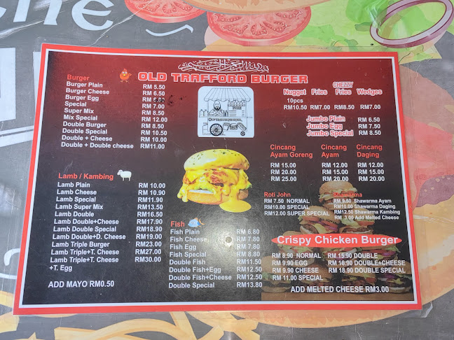 Opinii despre Old Trafford Burger în George Town - Gastronomi dan perhotelan