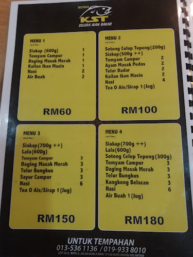 Restoran KST (Cawangan Wakaf Che 2) - Kota Bharu