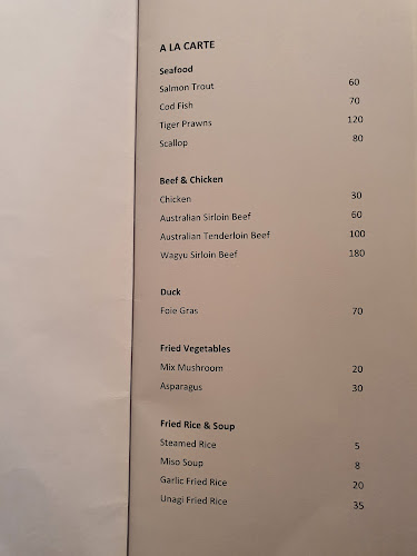 Teppan Table - Kota Kinabalu