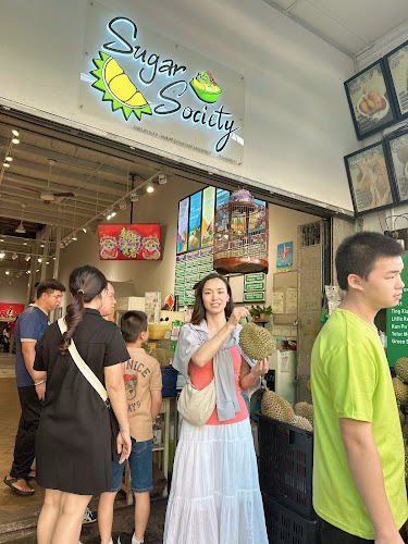 Sugar society & Cendol durian Armenian Street Art - George Town