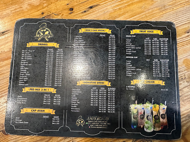 Wan's Cafe - Kota Bharu
