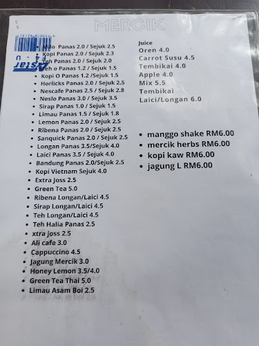 Warung Mercik- Kambing Bakar - Gastronomi dan perhotelan