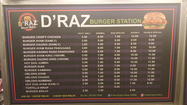 D'raz Burger Station - Gastronomi dan perhotelan