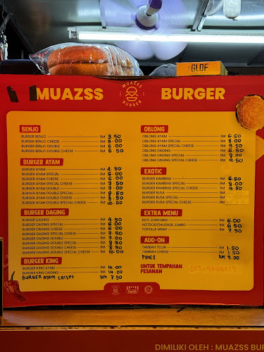 MUAZSS BURGER - TAMAN PELANGI