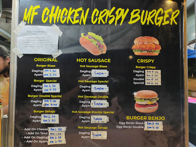 Opinii despre MF Chicken Crispy Burger în Ampang - Gastronomi dan perhotelan