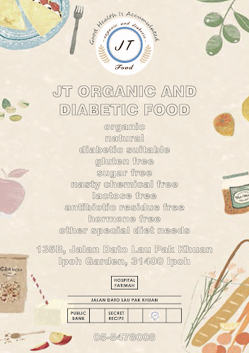 JT Organic And Diabetic Food - Ipoh