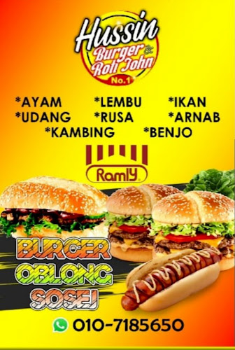 Hussin burgers & roti john - hulu langat - Hulu Langat