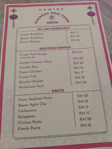 Opinii despre Homies Cafe în Alor Setar - Gastronomi dan perhotelan