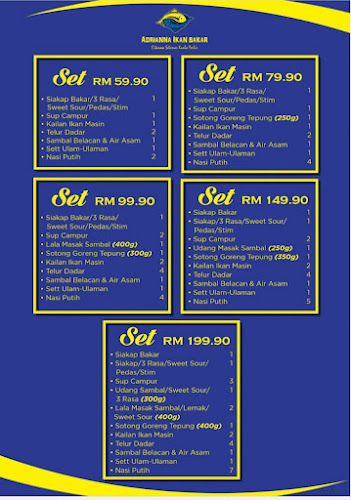 Opinii despre Adrianna Ikan Bakar - Sungai Petani, Kedah în Sungai Petani - Gastronomi dan perhotelan