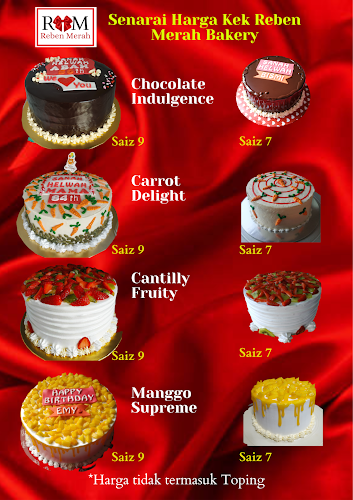 Reben Merah Official - Kedai Kek Cake Bakery Confectionery Shop