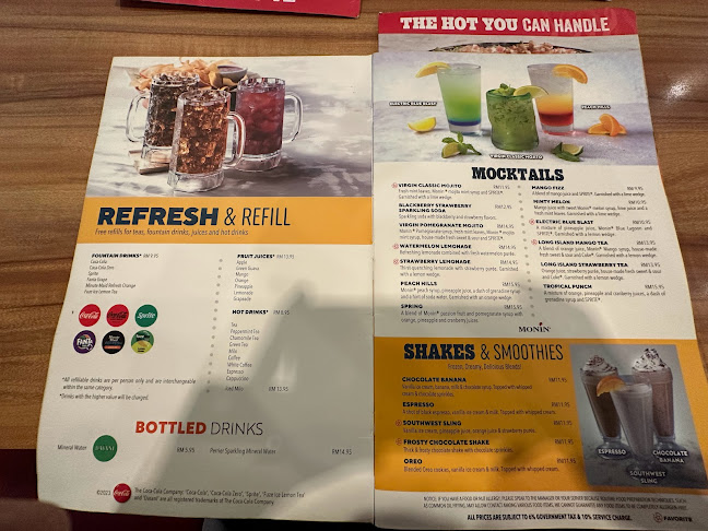 Opinii despre Chili's Sunway Pyramid în Petaling Jaya - Gastronomi dan perhotelan