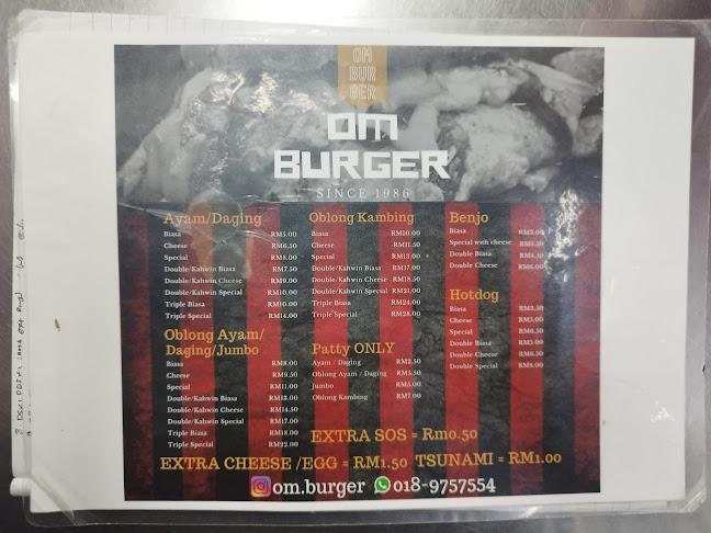 Opinii despre Om Burger în Ampang - Gastronomi dan perhotelan