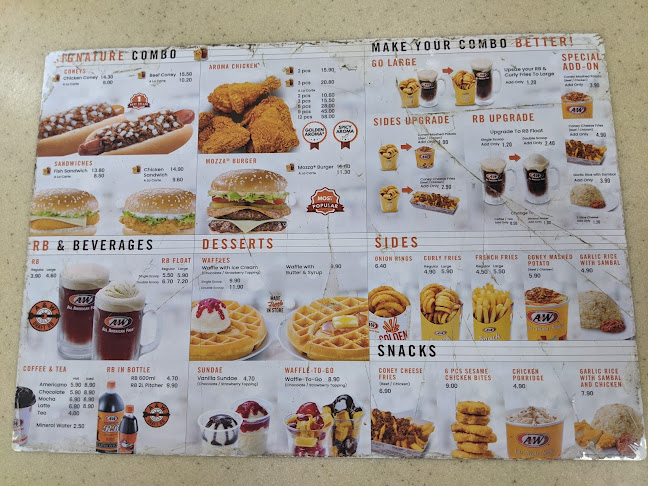 Opinii despre A&W în Petaling Jaya - Gastronomi dan perhotelan