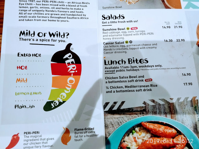 Opinii despre Nando's | ÆOÑ Mall Shah Alam în Shah Alam - Gastronomi dan perhotelan