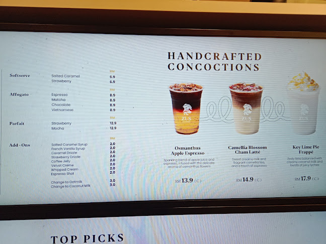 ZUS, Coffee Meets Pastry - 1 Utama Shopping Centre - Gastronomi dan perhotelan