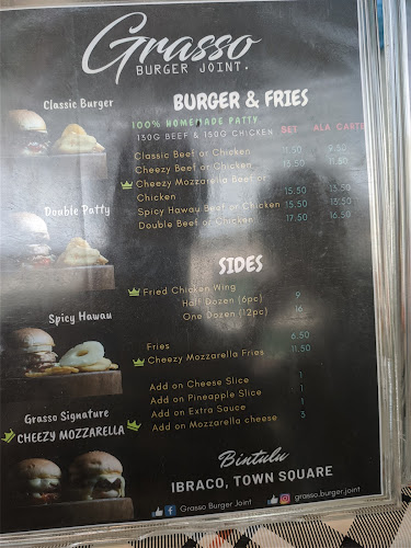 Grasso Burger Joint Bintulu