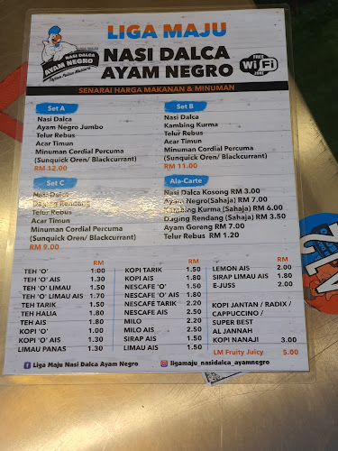 Opinii despre Liga Maju Nasi Dalca Ayam Negro în George Town - Gastronomi dan perhotelan