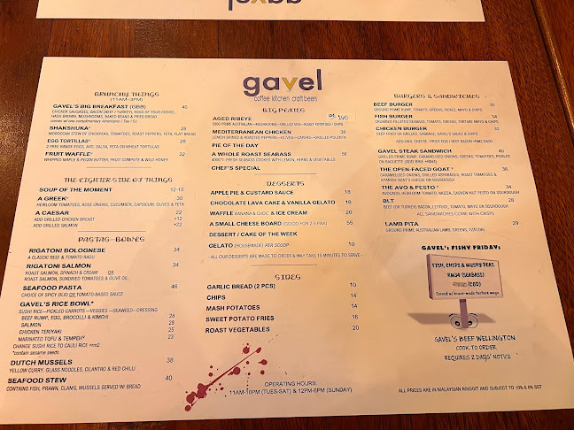 Opinii despre Gavel Coffee Kitchen Craft beers în Kuala Lumpur - Gastronomi dan perhotelan