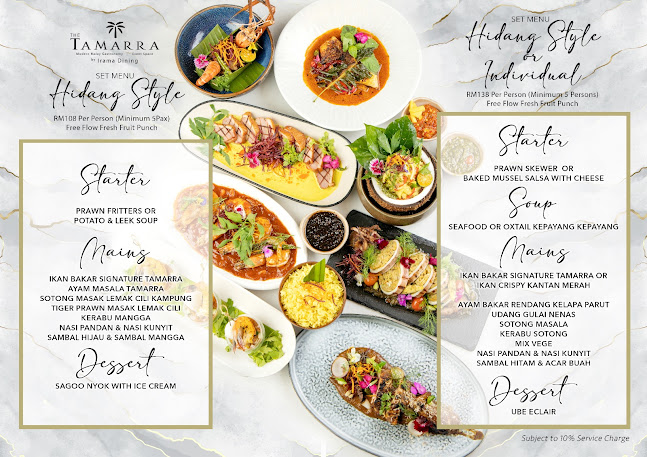 The Tamarra by Irama Dining