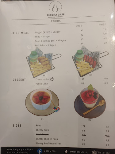 Opinii despre Mocha Cafe în Parit Buntar - Gastronomi dan perhotelan