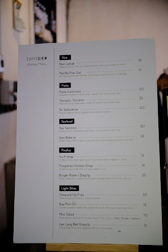 Opinii despre Caffe Diem în Alor Setar - Gastronomi dan perhotelan