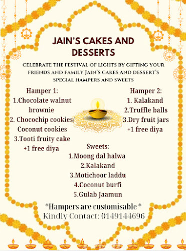 Jain’s Cakes & Desserts (Eggless Only)