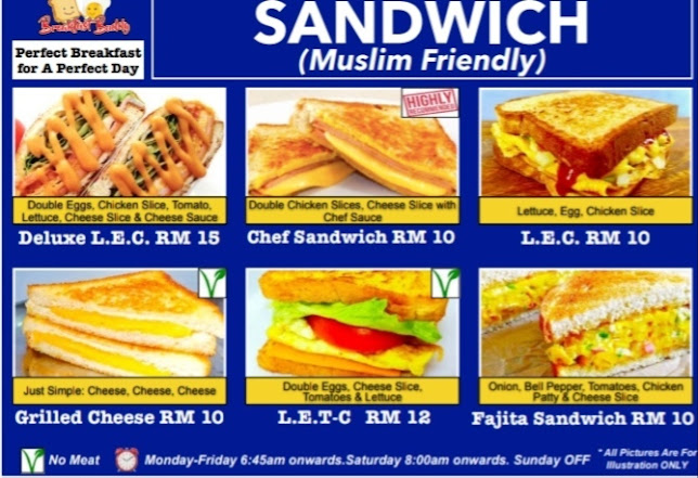 Opinii despre Breakfast Buddy Damansara Utama în Petaling Jaya - Gastronomi dan perhotelan