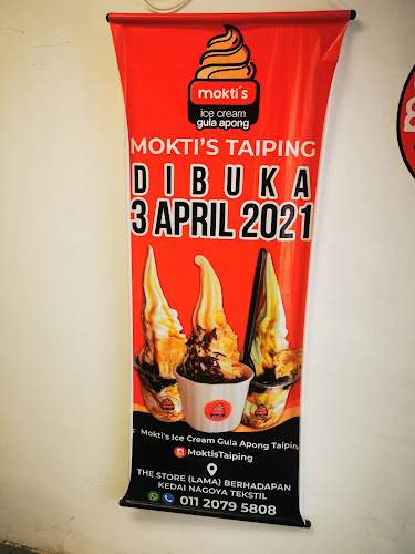 Mokti's Taiping (ice cream Gula Apong Sarawak) - Gastronomi dan perhotelan