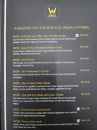 Comentarii opinii despre Wheels Restaurant & Bar Port Dickson