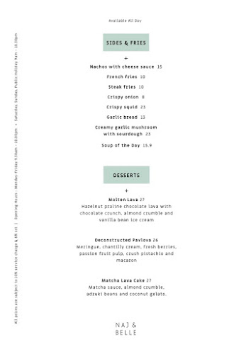 Comentarii opinii despre Naj & Belle Cafe Bangsar