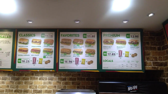 Opinii despre Subway Ipoh Greentown în Ipoh - Gastronomi dan perhotelan