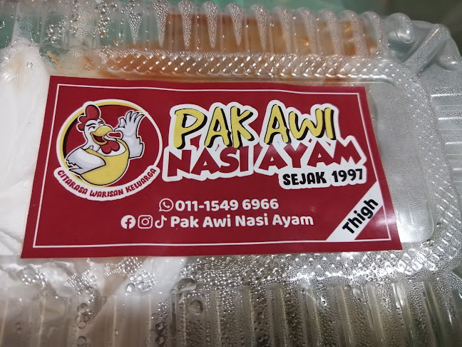 Pak Awi Nasi Ayam - Gastronomi dan perhotelan
