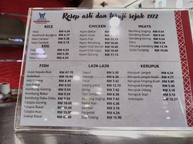 Restoran Sederhana (SA) Petaling Jaya - Petaling Jaya