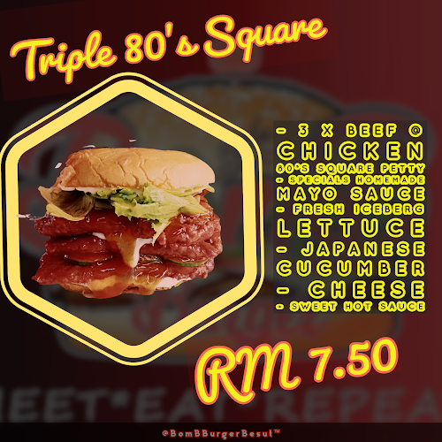 Bomb Burger Besut - Kampung Raja