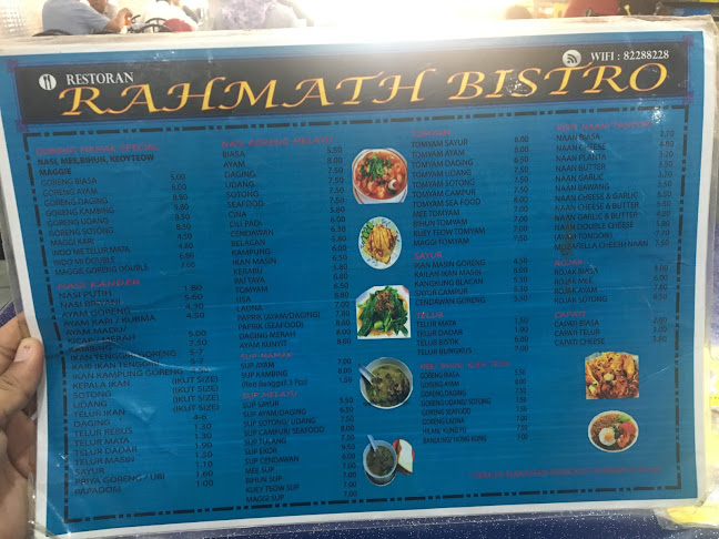 Restoran Rahmath Bistro - Gastronomi dan perhotelan