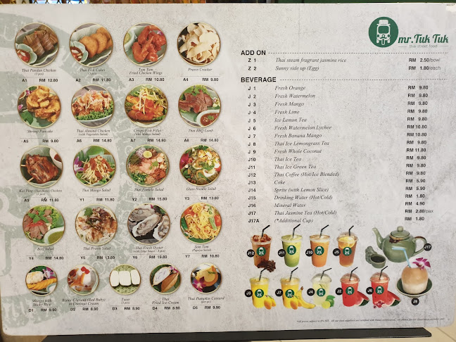 Mr. Tuk Tuk Sunway Pyramid